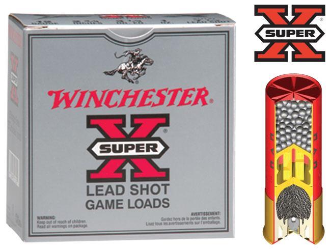 Winchester Ammunition Winchester Super-X High-Brass Shotshells .410 ga 3" MAX 3/4 oz 1100 fps #4 25/ct