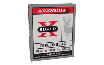 Winchester Ammunition Winchester Sprx 410 3" 1/4OZ Rifled 5/250 Rifled Slug