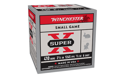 Winchester Ammunition Winchester SPR-X UPLND 410 2.5" #6 25/250 Shotshell