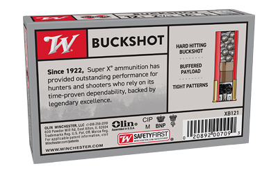 Winchester Superx 12ga 2.75 #1bk 16PL 5/250 Winchester Superx 12ga 2.75 #1bk 16PL 5/250