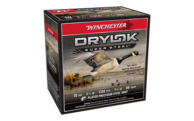 Winchester Ammunition Winchester Super-X Drylok Super Steel Shotshells 10 ga 3-1/2" 1-5/8 oz 1350 fps #BB 25/ct