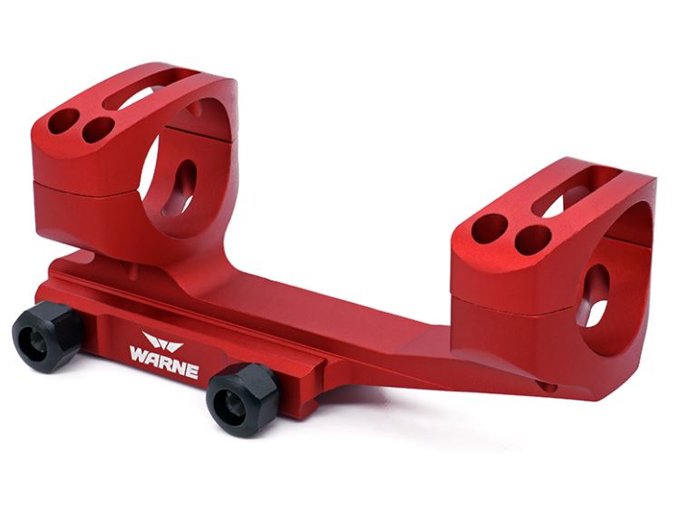Warne Mount Xskel Gen2 30mm Msr Red Accessory-Rings & Ring Mounts