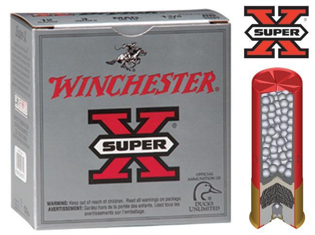 Winchester Ammunition Winchester Super-X Drylok Super Steel Shotshells 12 ga 3" 1-3/8 oz 1375 fps #2 25/ct