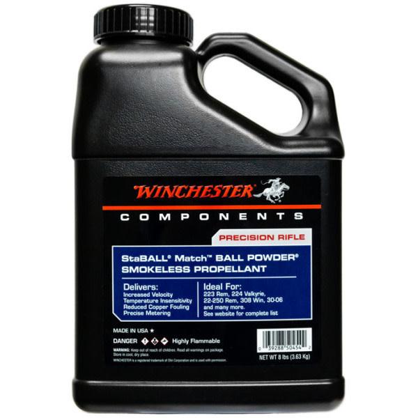 Winchester Powder Winchester Staball Match 8lb 1Gal