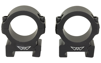 Warne Vapor 2-Piece Horizontal Scope Rings 30mm Medium Matte