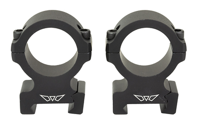 Warne Vapor 2-Piece Horizontal Scope Rings 30mm High Matte
