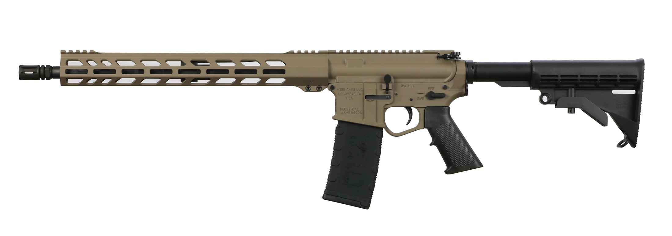 Wise Arms Wise Wa-15B 300BLK FDE 16" Rifle