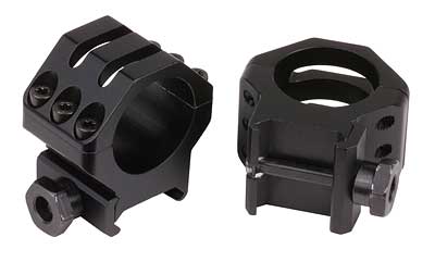 Weaver 6-Hole Aluminum Scope Rings 1" High Matte
