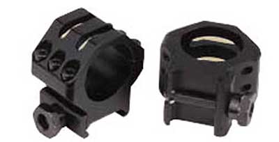 Weaver 6-Hole Aluminum Scope Rings 30mm High Matte