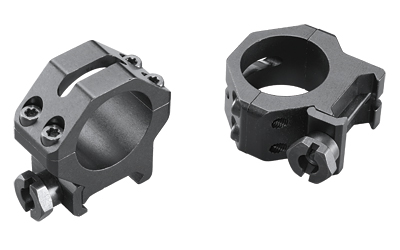 Weaver 4-Hole Skeleton Aluminum Scope Rings 1" Medium Matte