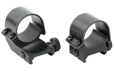 Weaver 2-Piece Detachable Top Mount Scope Rings 1" Medium Extension - Matte Weaver 2-Piece Detachable Top Mount Scope Rings 1" Medium Extension - Matte