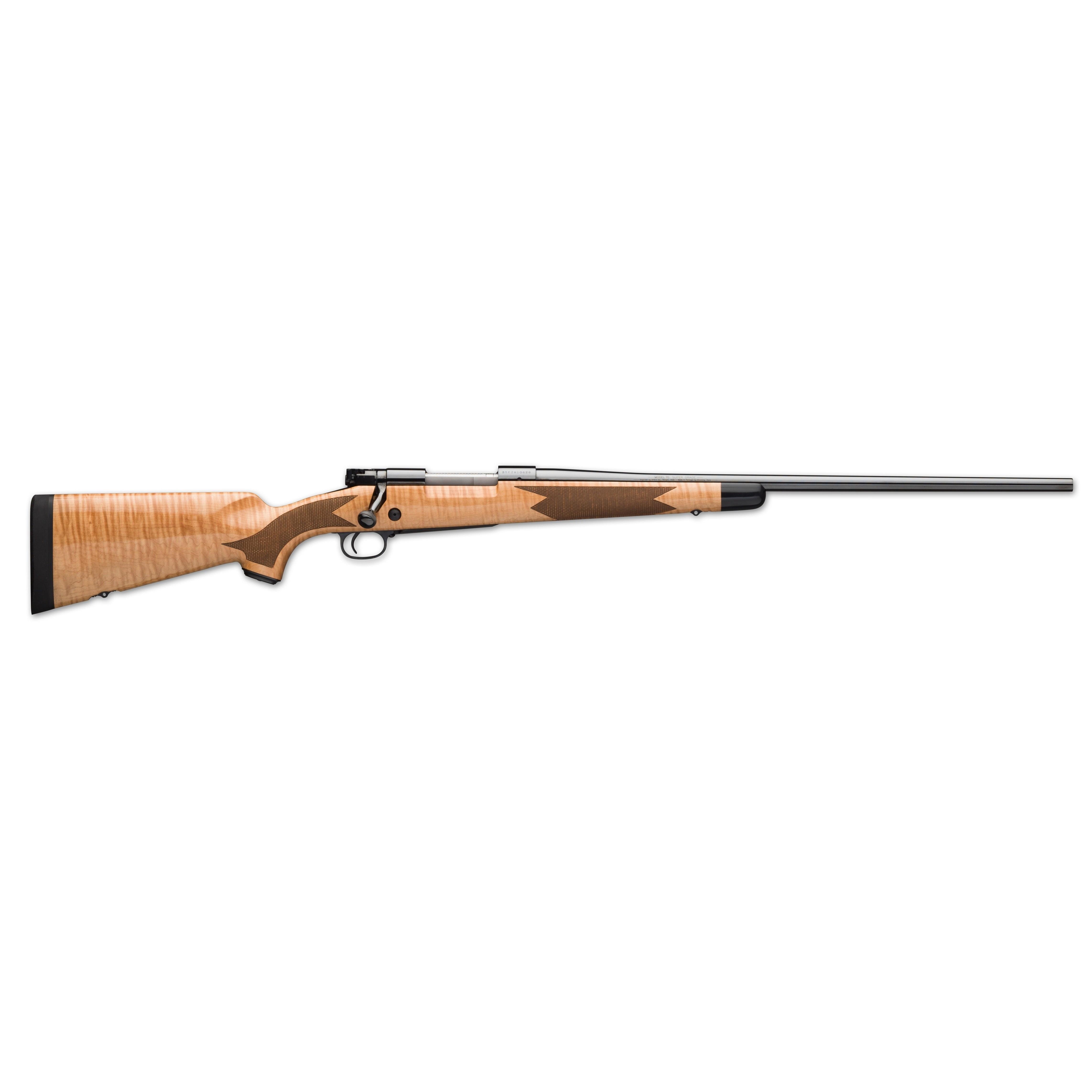 Winchester Repeating Arms / Browning Winchester Model 70 Super Grade Maple 6.8 Western Rifle 3rd Magazine 24" Barrel Wood