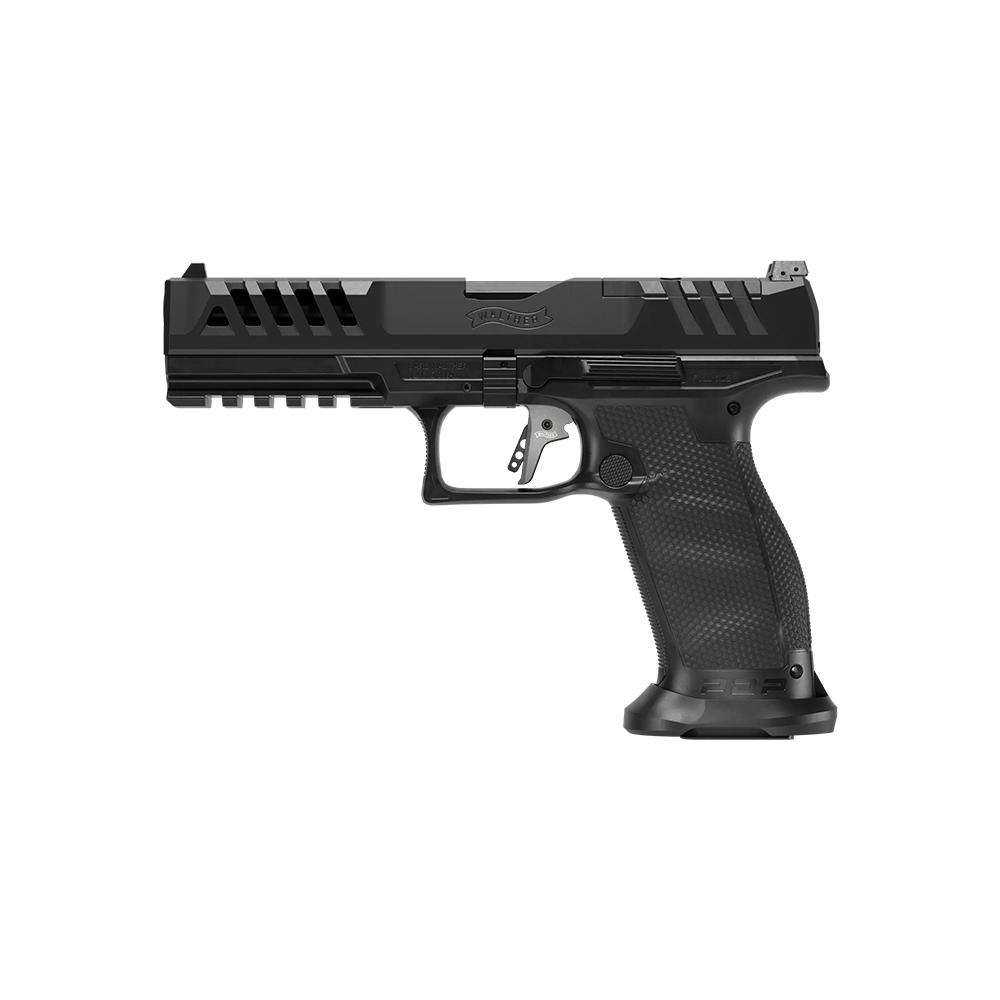 Walther PDP Match Full Size Handgun 9mm Luger 10rd Magazines(2) 5" Barrel Black Walther PDP Match Full Size Handgun 9mm Luger 10rd Magazines(2) 5" Barrel Black