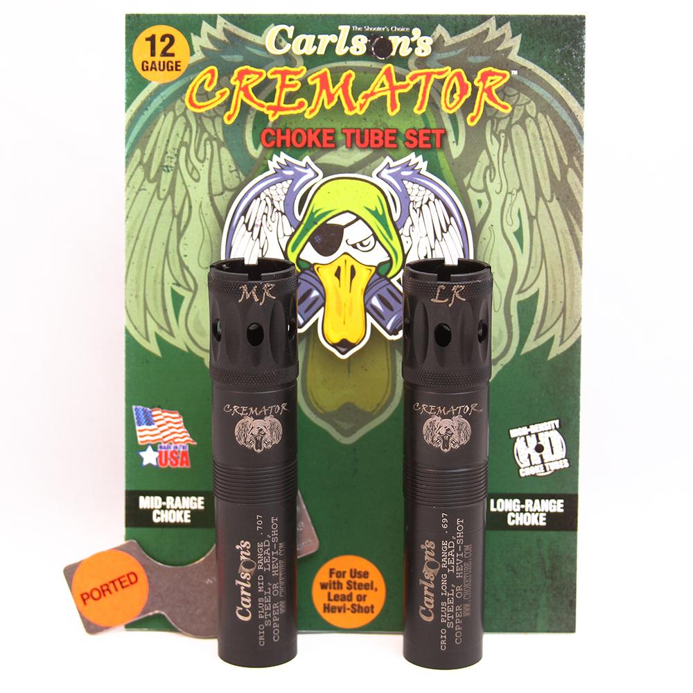Carlson'S Choke Tubes LLC Carlson'S Cremator Waterfowl Mid and Long Range Ported Choke Tube for 12 ga Benelli