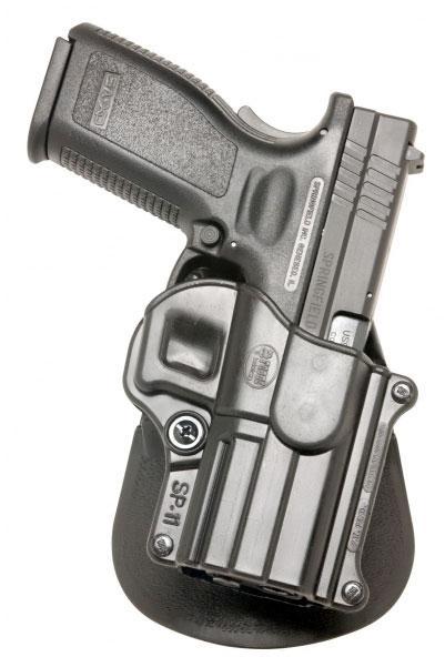 FOBUS USA LLC FOBUS Standard Paddle Holster for Springfield XD Black Left Hand