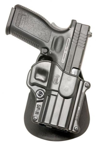 FOBUS USA LLC FOBUS Standard Paddle Holster for Springfield XD Black Right Hand
