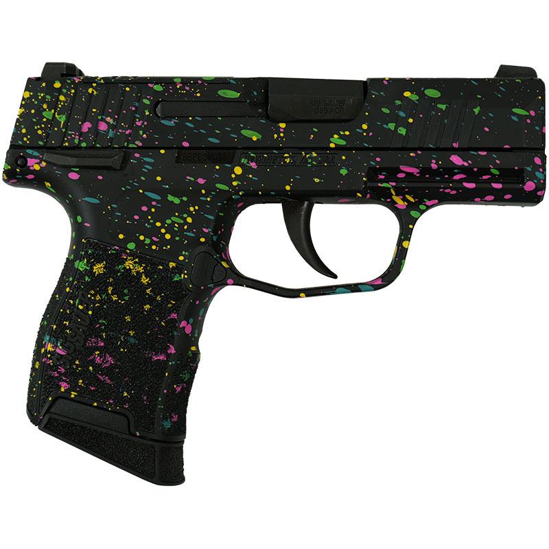 Sig Sauer Exclusive "Multi Color Paint" P365-380 Handgun 380 Auto 10rd Magazine 3.1"