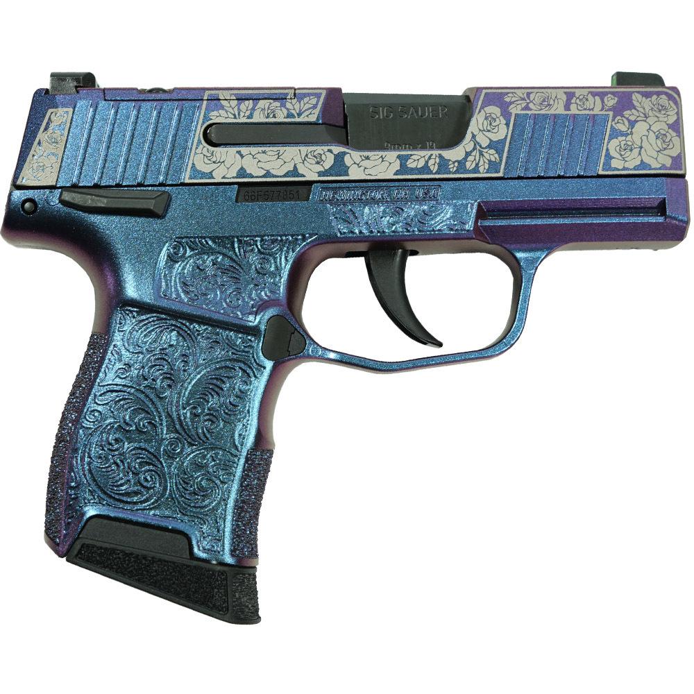 SIG Sauer "Gun & Roses-Mongoose Purple" P365 Optic Ready Handgun 9mm Luger 10rd