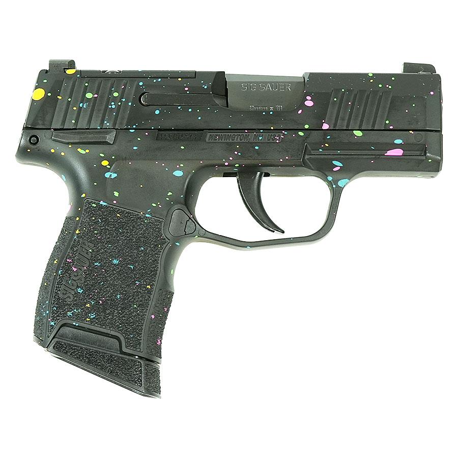 SIG Sauer "Multi-Color Paint Splatter" P365 Optic Ready Handgun 9mm Luger 10rd