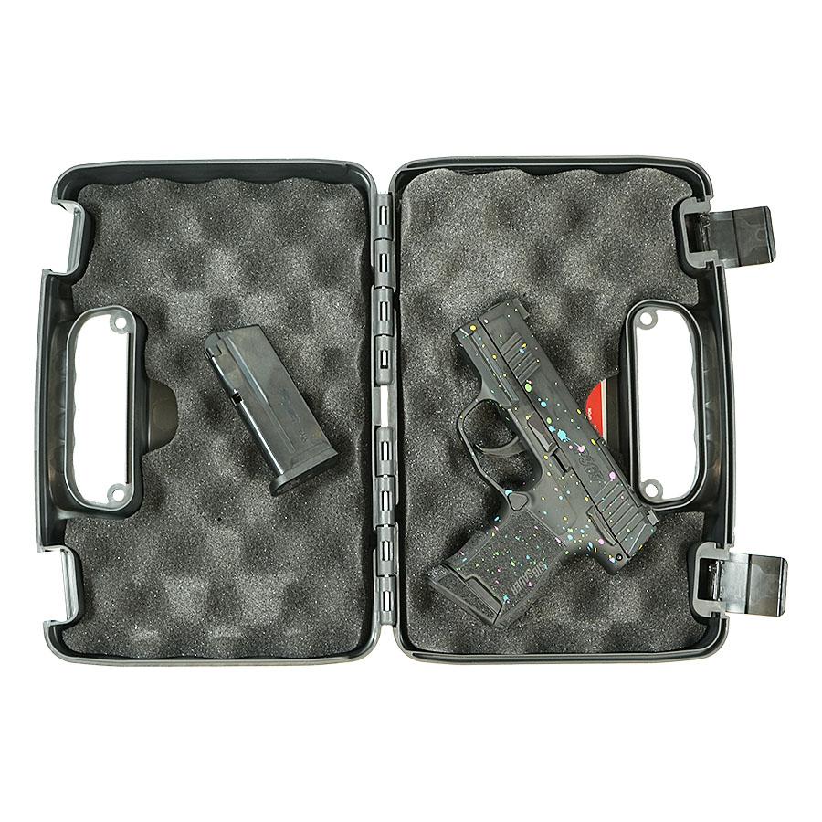 SIG Sauer "Multi-Color Paint Splatter" P365 Optic Ready Handgun 9mm Luger 10rd Magazines(2) 3.1" Barrel X-RAY SIG Sauer "Multi-Color Paint Splatter" P365 Optic Ready Handgun 9mm Luger 10rd Magazines(2) 3.1" Barrel X-RAY