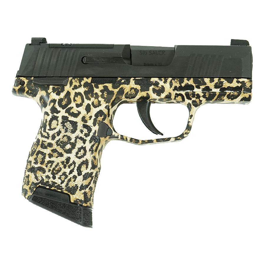 SIG Sauer "Leopard Print" P365 Optic Ready Handgun 9mm Luger 10rd Magazines(2) 3.1"