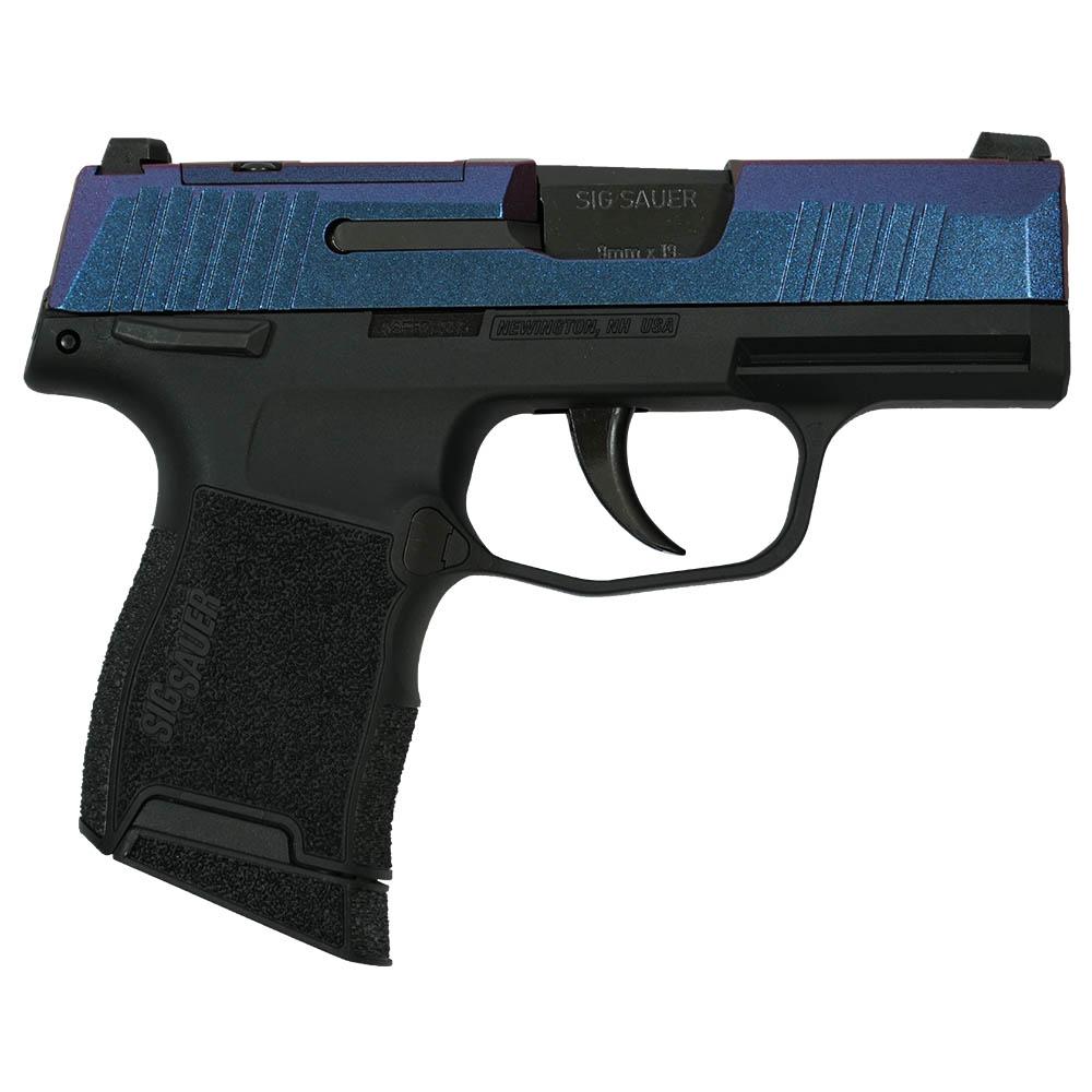 Sig Sauer "Mongoose Purple" P365 Optic Ready Handgun 9mm Luger 10rd Magazines(2) 3.1"