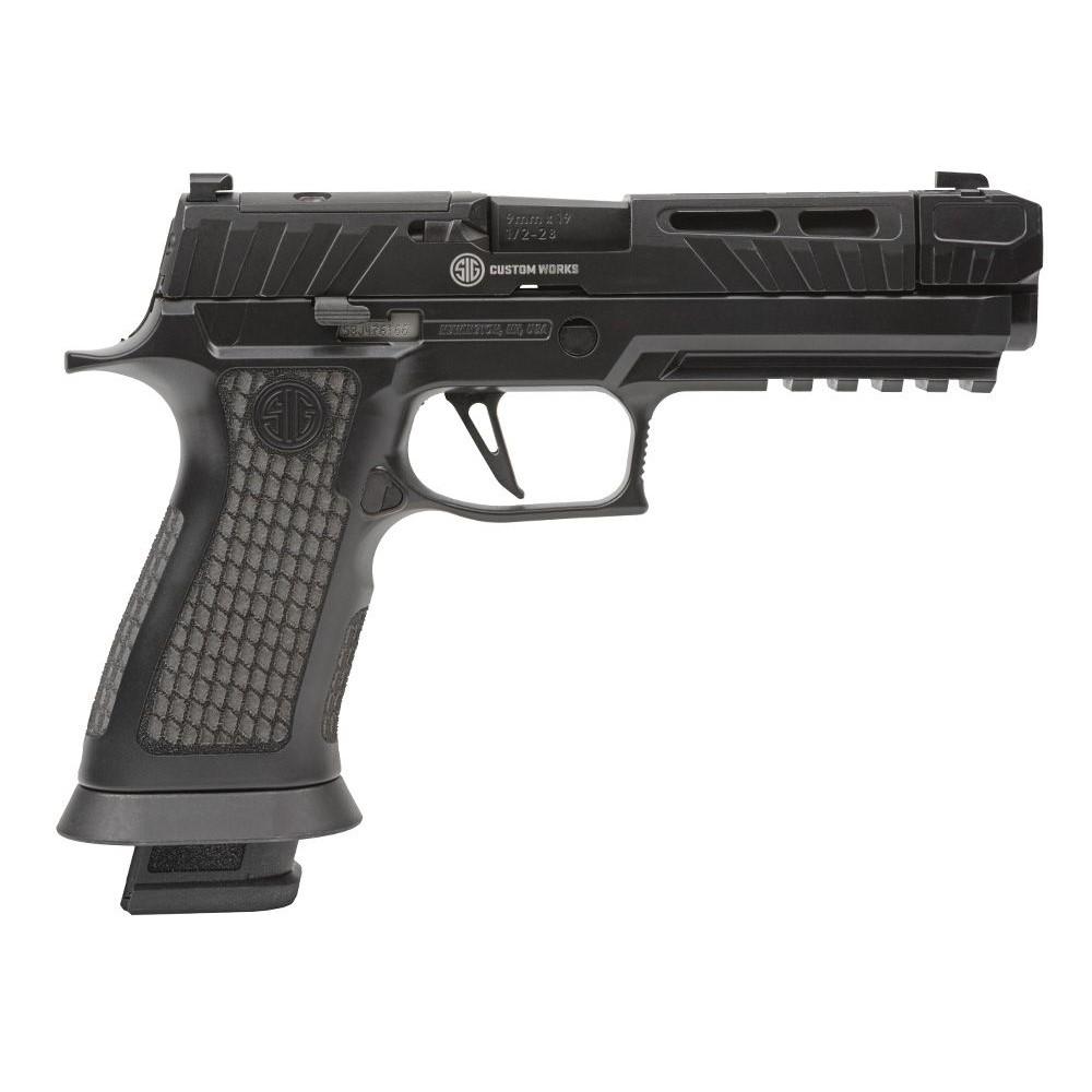 SIG Sauer P320 Spectre Comp Blackout Handgun 9mm Luger 10rd Magazines (2) 4.6" Barrel
