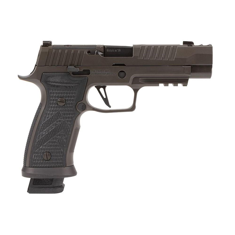 SIG Sauer P320 AXG Legion Handgun 9mm Luger 10rd Magazines (3) 3.9" Barrel Brown Optic