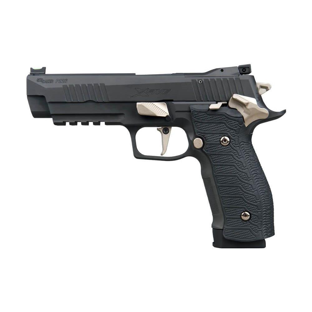 SIG Sauer P226 X-Five Nightmare Black Handgun 9mm Luger 10rd Magazines(3) 5" Barrel G10 Grips Sig Loc Pro SIG Sauer P226 X-Five Nightmare Black Handgun 9mm Luger 10rd Magazines(3) 5" Barrel G10 Grips Sig Loc Pro