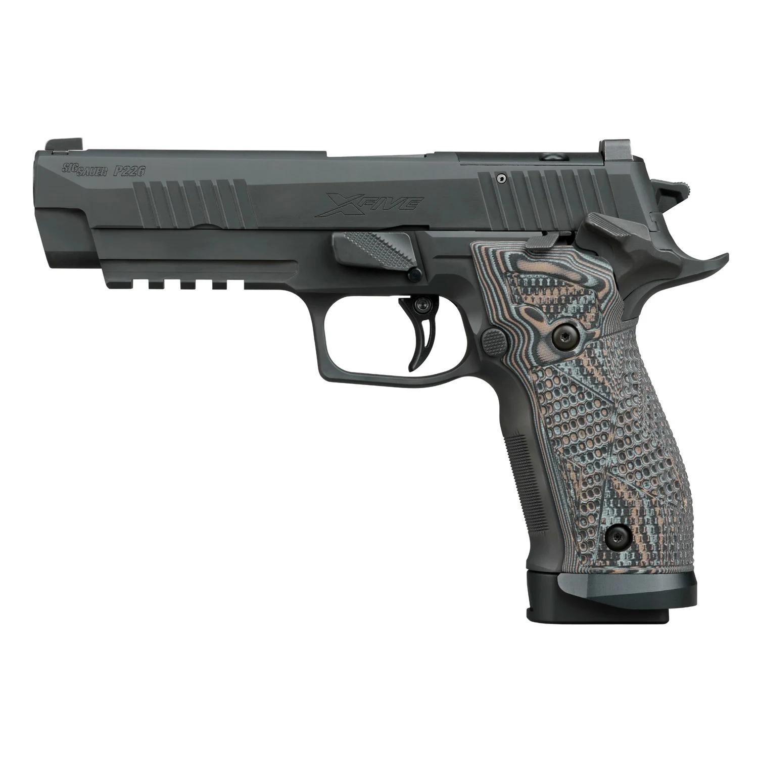 SIG Sauer P226 X-Five Extreme Handgun 9mm Luger 20rd Magazines(3) 5" Barrel Black/Gray