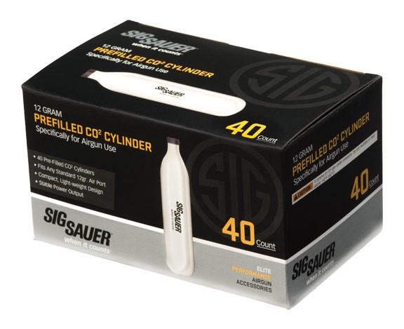 SIG Sauer CO2 Cartridge 12gr 40/ct