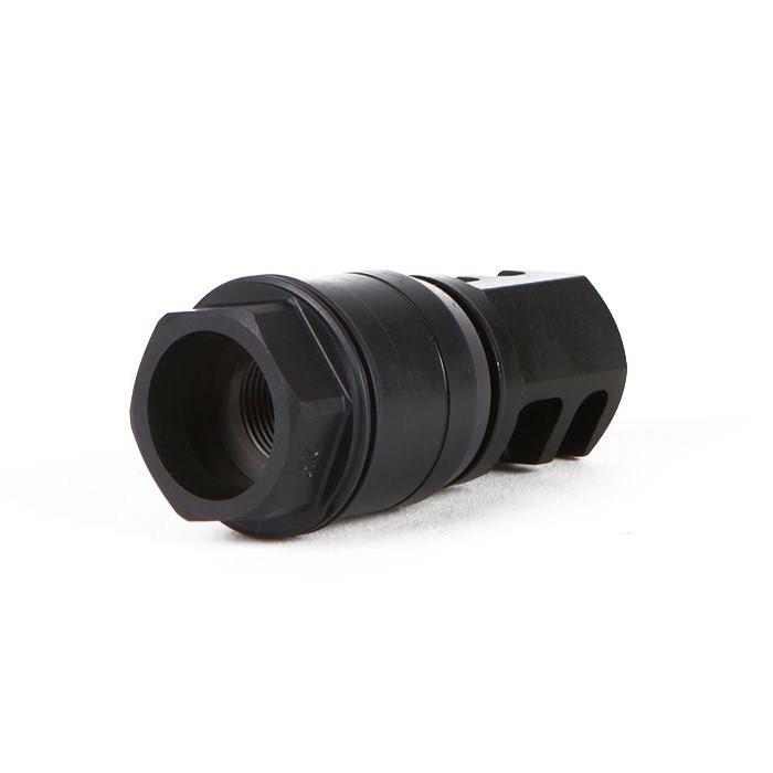SIG Sauer Clutch-Lok Tapered QD Muzzle Brake for SLX/SLH Suppressors 5.56mm Black