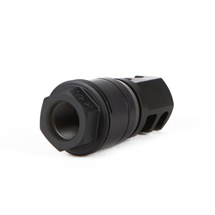 SIG Sauer Clutch-Lok Shouldered QD Muzzle Brake for SLX/SLH Suppressors 5.56mm Black