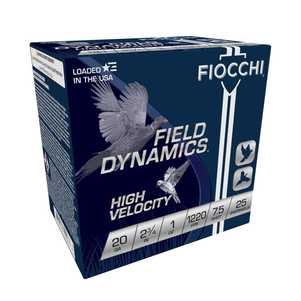 Fiocchi Ammunition Fiocchi 20ga #7.5 Hv Ld Hunt 25/250 Partition