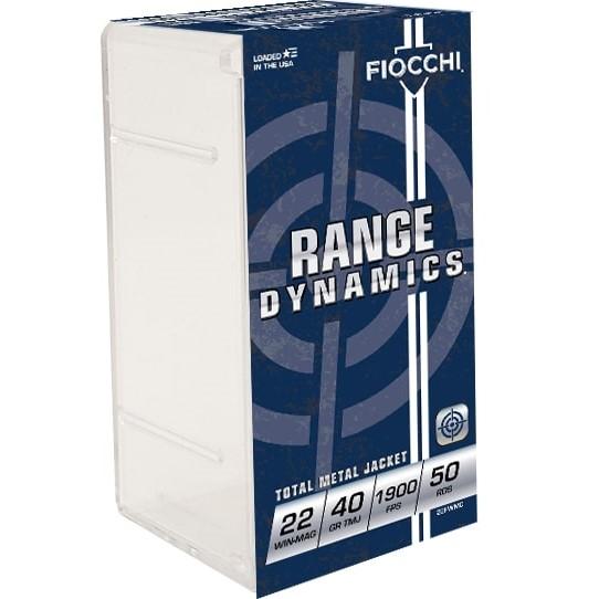 Fiocchi Ammunition Fiocchi Range Dynamics Rimfire Ammunition .22 WMR 40 gr