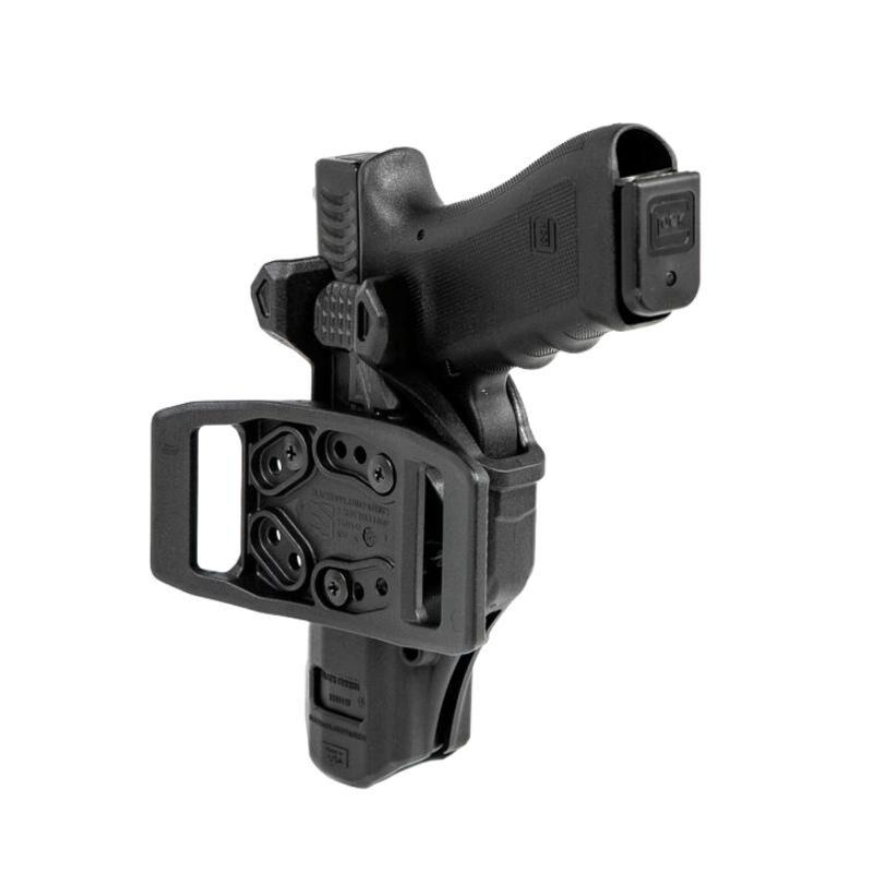 BLACKHAWK T-Series Level 2 Compact Holster for Colt 1911 (Not All Clones) Black Right Hand BLACKHAWK T-Series Level 2 Compact Holster for Colt 1911 (Not All Clones) Black Right Hand