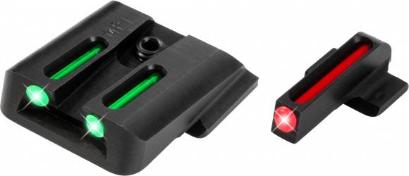 TRUGLO Fiber Optic Sight for S&W M&P Front Red Rear Green