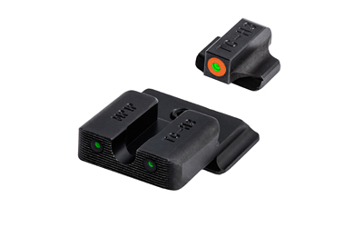MTruglo Tritium Pro Night Sight Set for Select S&W M&P models - Orange