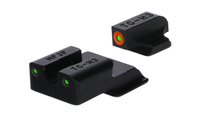 TRUGLO Tritium Pro Night Sight Set For S&W Bodyguard - Orange