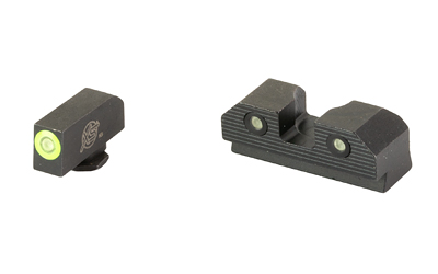 XS Sights XS Sight Systems R3D 2.0 Night Sights for Glock Green Front with Black Rear