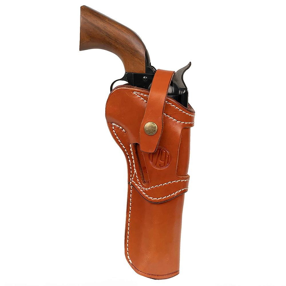 2nd Amendment 1791 LLC 1791 Single Action Rimfire Revolver Belt Holster Size 6.5 Classic Brown Ambi