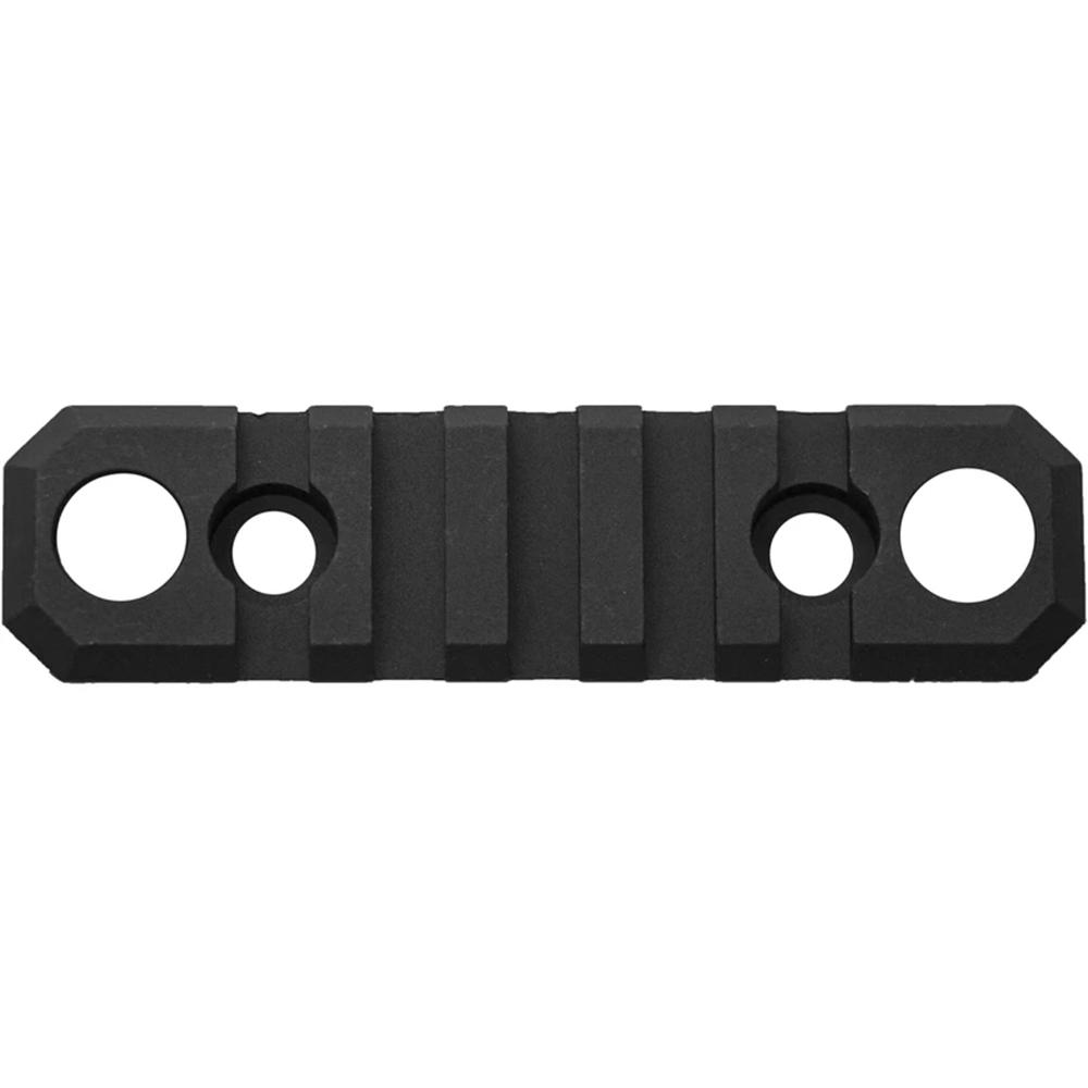 Grovtec Us Inc. Grovtec Picatinny Rail 5-Slot M-LOK 3.1" with Push Button Base Black