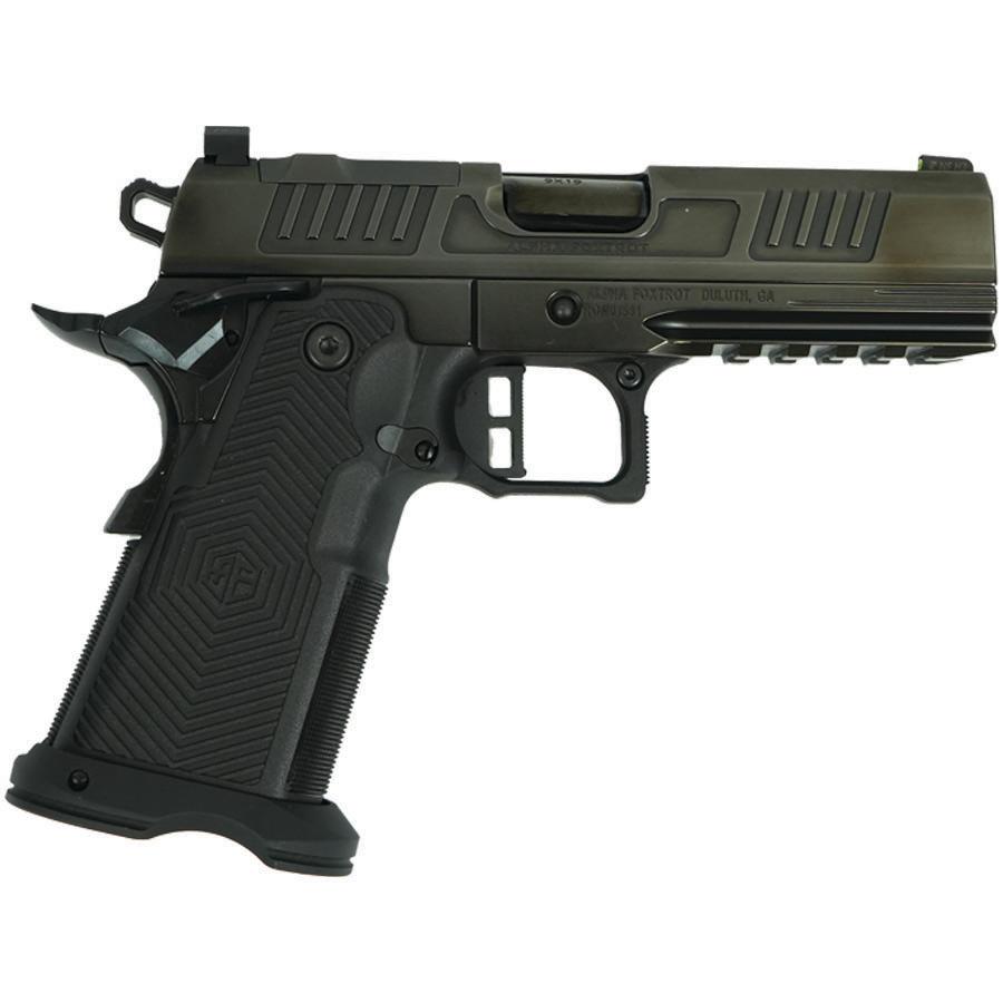 Alpha Foxtrot Alpha AF1911 Romulus Polish DLC Finished Handgun 9mm Luger 17 & 20rd Magazines 4.25"