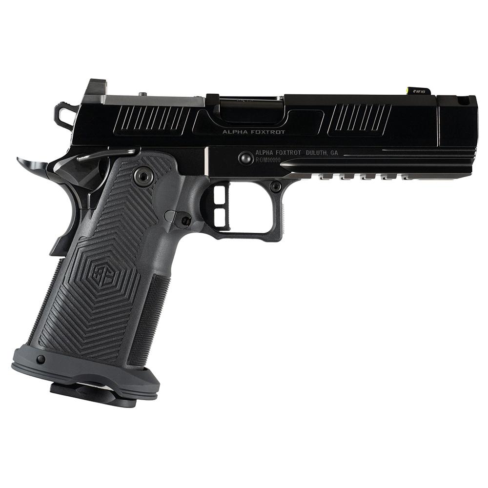 Alpha Foxtrot Alpha AF1911 Romulus OR Handgun 9mm Luger 20rd Magazines (2) 3.5" Threaded Barrel Black