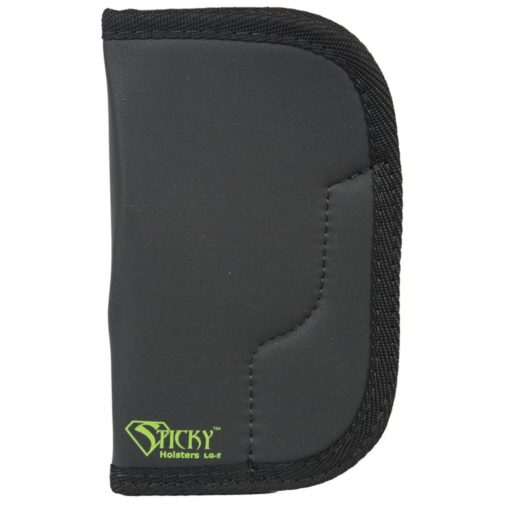 Sticky Holsters Sticky Large Sticky Pocket Holster for 4" Revolvers Grey Ambi
