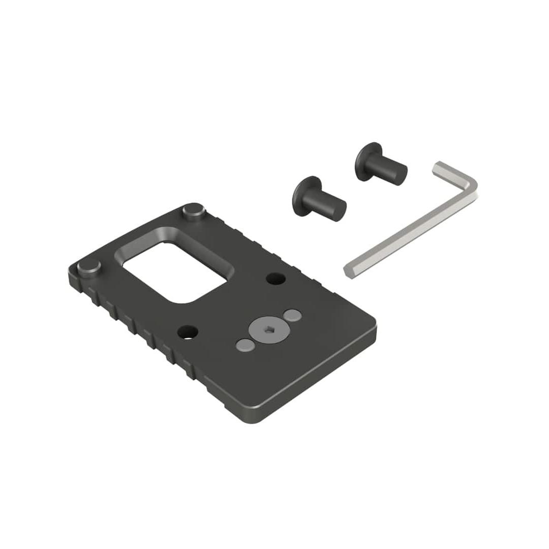 Century Arms Canik Optic Base Plate (C) for Non Optic Ready Pistols Black