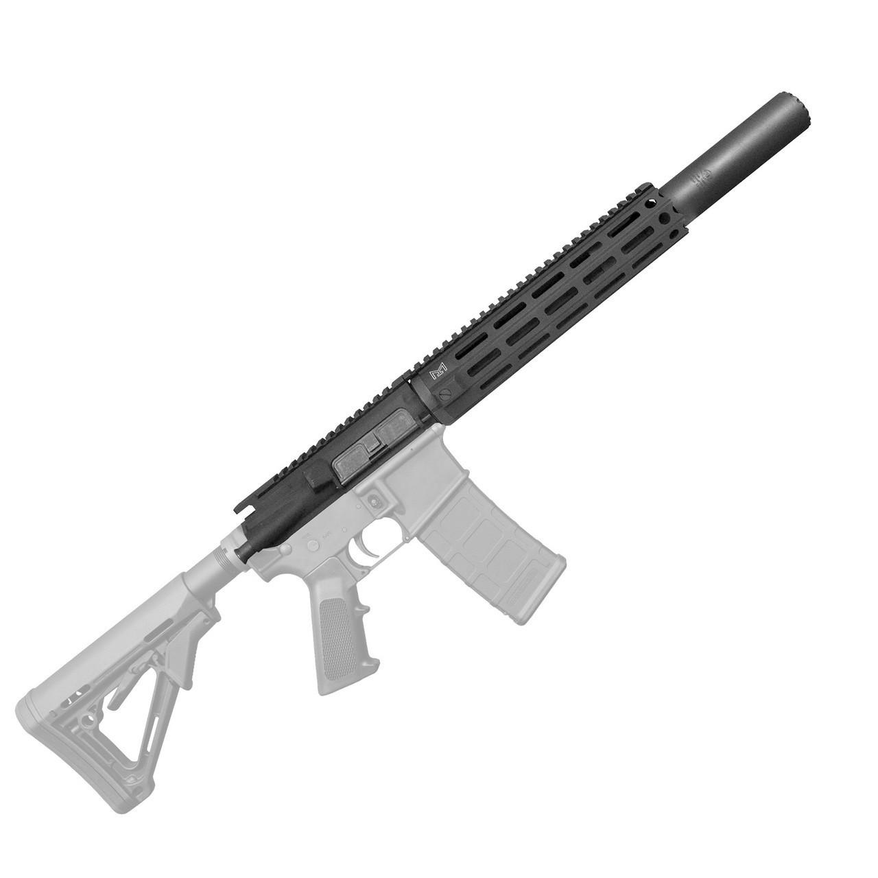 YHM Turbo Integral Suppressed Upper Receiver Group 5.56mm 10" Handguard *No BCG or Charging Handle YHM Turbo Integral Suppressed Upper Receiver Group 5.56mm 10" Handguard *No BCG or Charging Handle