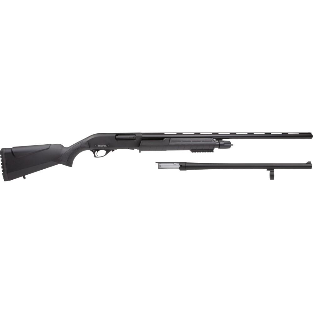 Rock Island Armory Rock Combo Field/Security Shotgun 12ga 3" Chamber 5rd Magazine 18.5" and 28" Barrel Black