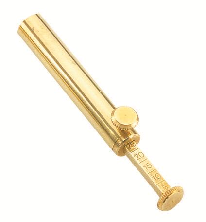 Traditions Performance Firearms Traditions Powder Measure for Black Powder Revolvers 5 - 45 grains (brass)