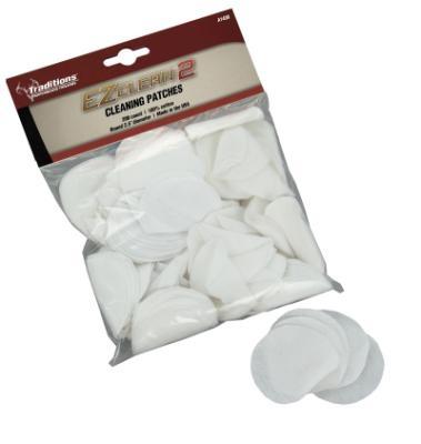 Traditions Performance Firearms Traditions EZ Clean 2 Cleaning Patches .45-.54 Cal 100/ct 2.5 in.